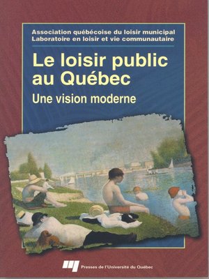 cover image of Le loisir public au Québec